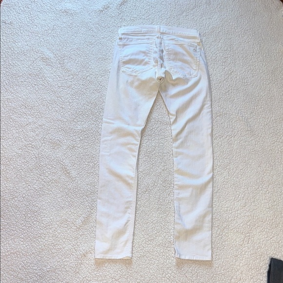 rag & bone Classic White Skinny Jeans - Picture 9 of 14